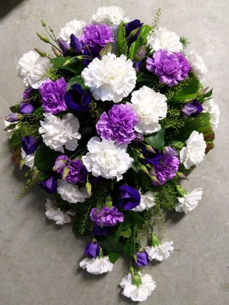 Kukkalaite neilikka lila-valk.